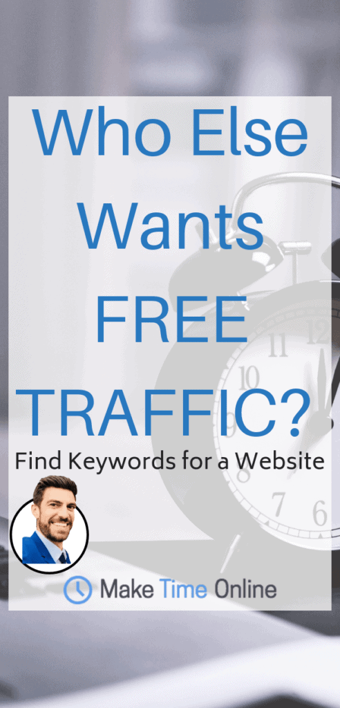Find keywords for a website