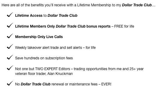 Dollar Trade Club Product