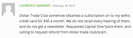 Dollar Trade Club Review