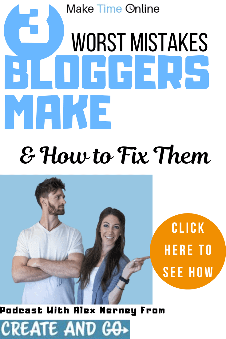 3 Worst mistakes bloggers make & how to fix them pin