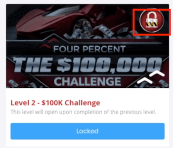 Four Percent Challenge Locked