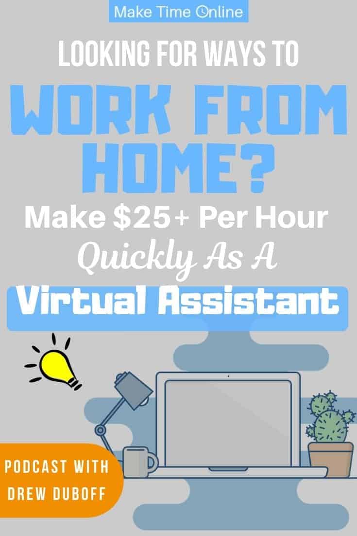 How to Make $50k a Year Working 10 Hours a Week as a Virtual Assistant- Drew DuBoff Podcast