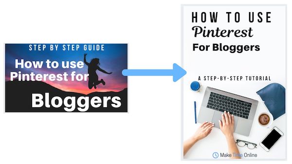 How to use Pinterest for Bloggers- Pinterest Design Good vs Bad