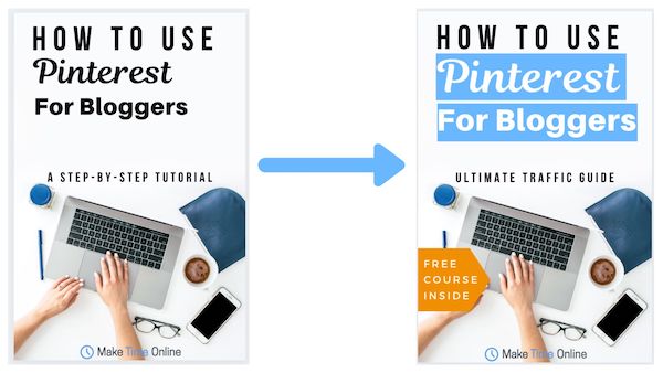 How to use Pinterest for Bloggers- Pinterest Design Good vs Bad