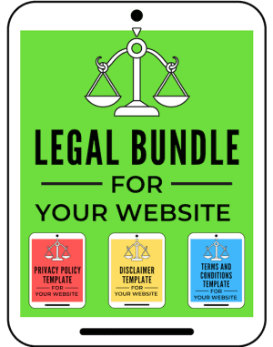 Blogging templates Legal Bundle