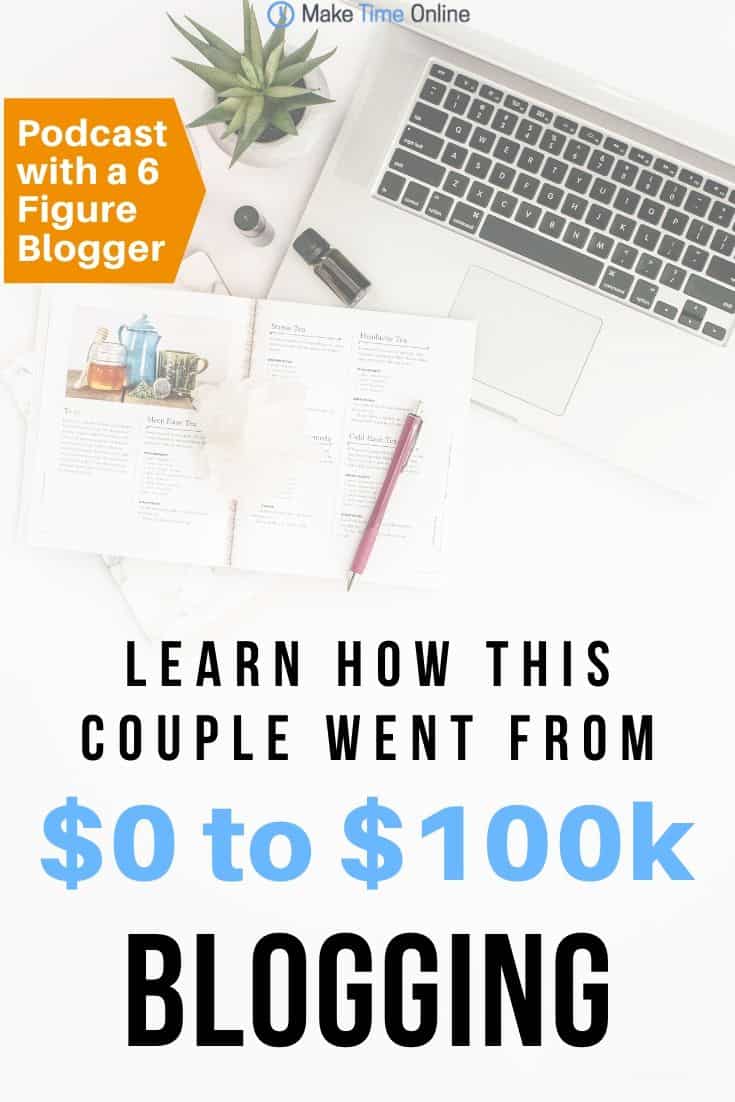 The Savvy Couple Podcast- How They went from $0 to $100k blogging