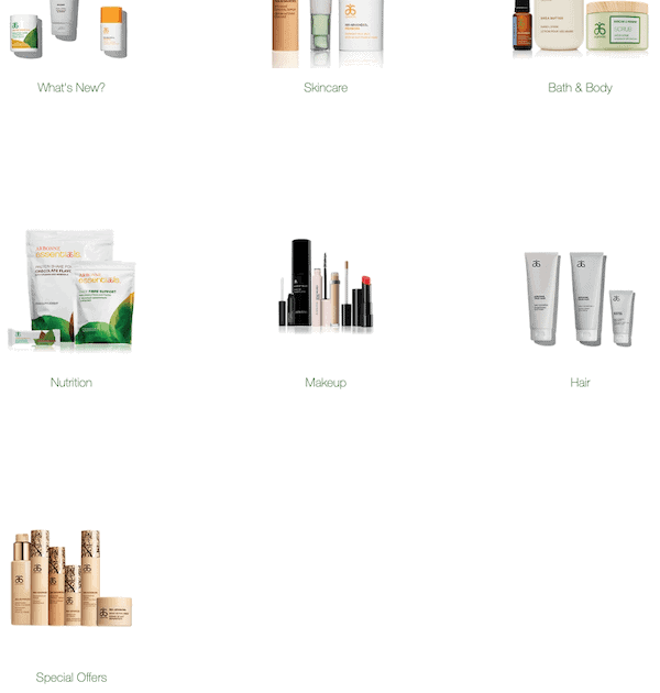 Arbonne products