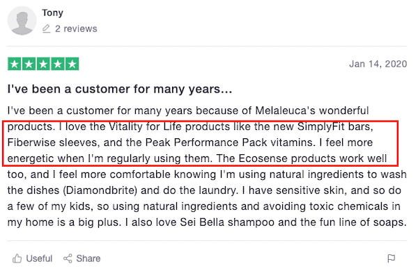 Melaleuca MLM review- is it a scam?