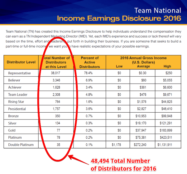 is team national a pyramid scheme- income disclosure-min
