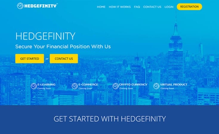 Is Hedgefinity a Pyramid Scheme: Products