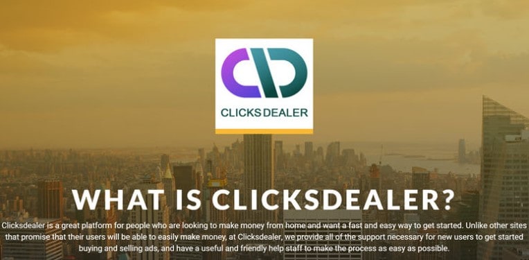 ClicksDealer Review: Intro