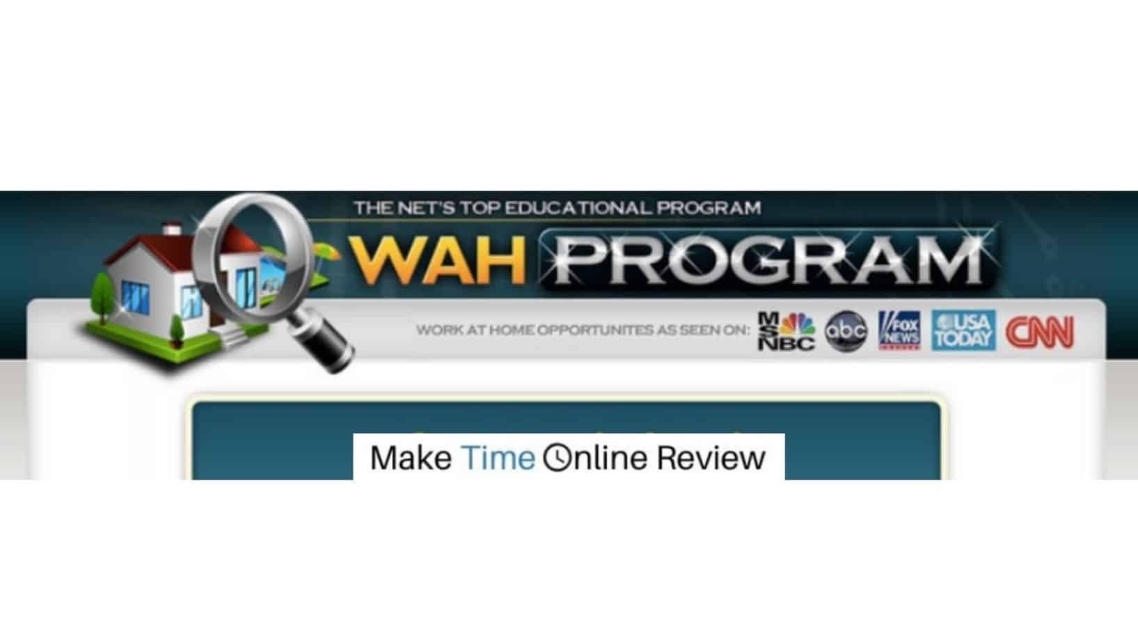 Is WAH Program a Scam: Featured Image