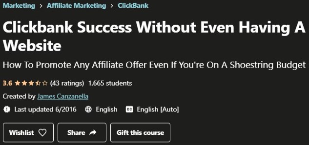 Udemy Clickbank Success Review: Intros