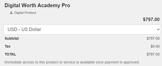 Is Digital Worth Academy a Scam:  Cons