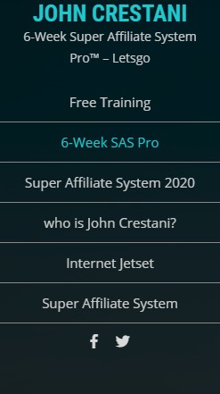 6 Week Super Affiliate System Pro Review: Cons