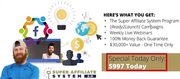 6 Week Super Affiliate System Pro Review: Costs