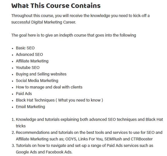 Is Free Advanced SEO Course a Scam: Inside